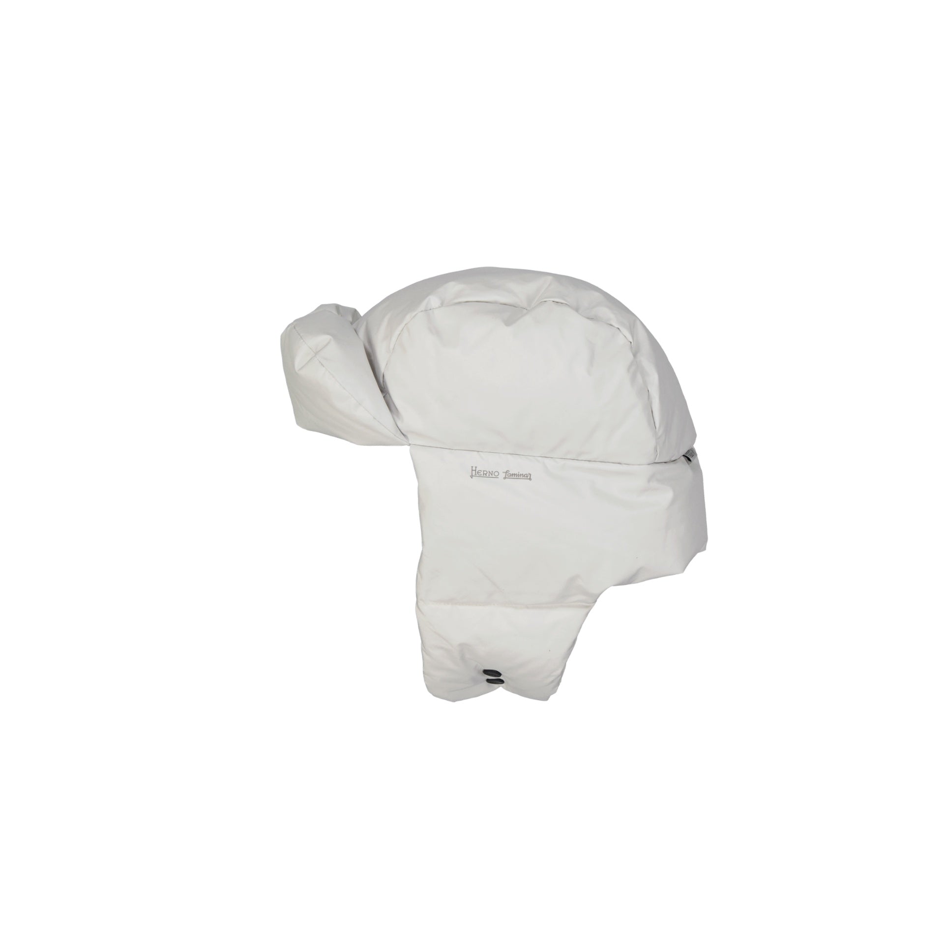 Herno Padded Hat White Polyester