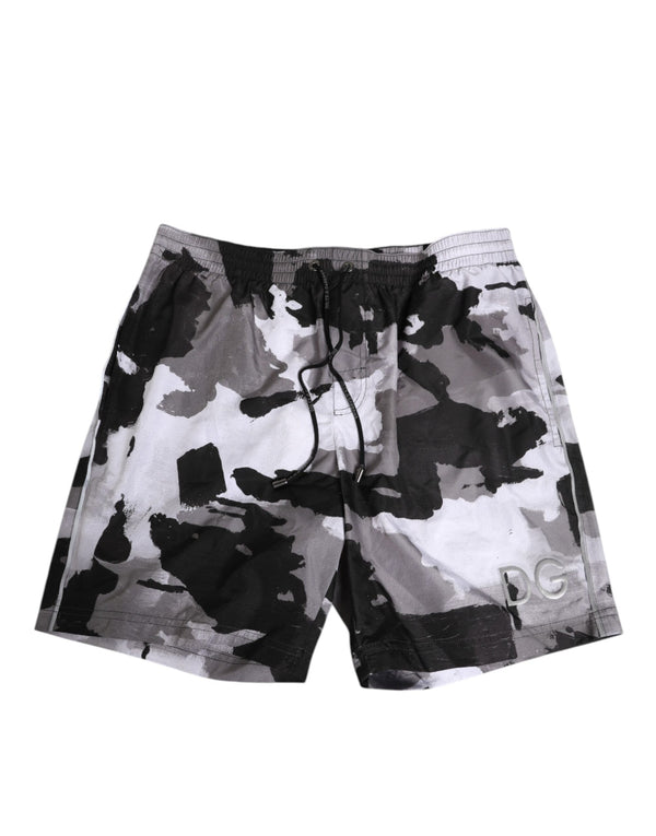 Dolce & Gabbana 100% Polyester swim shorts in multicolor