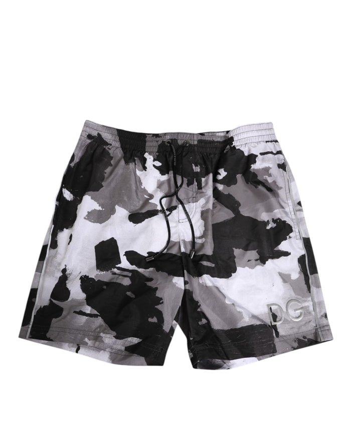 Dolce & Gabbana 100% Polyester swim shorts in multicolor — view 2