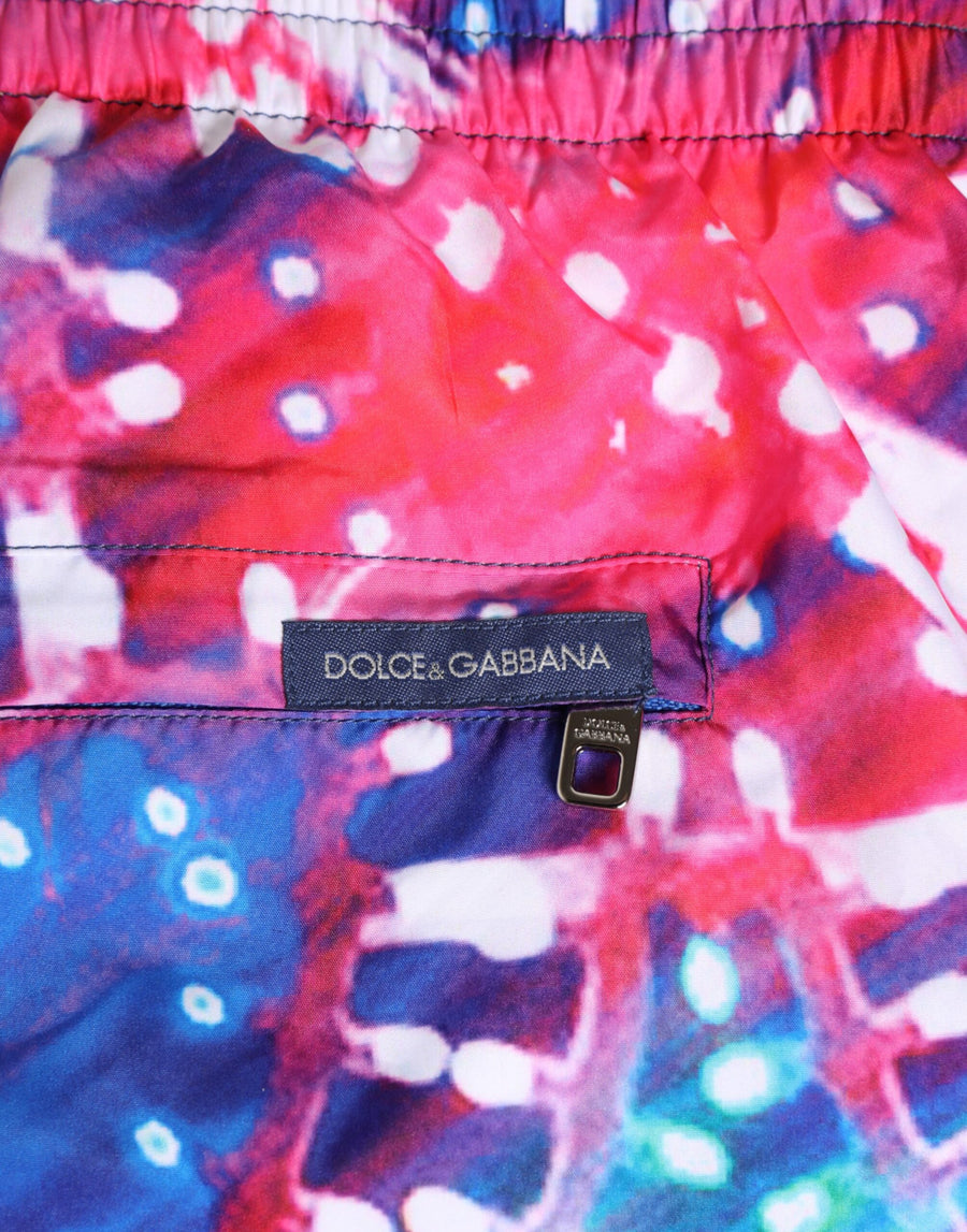 Dolce & Gabbana 100% Polyester swim shorts in multicolor
