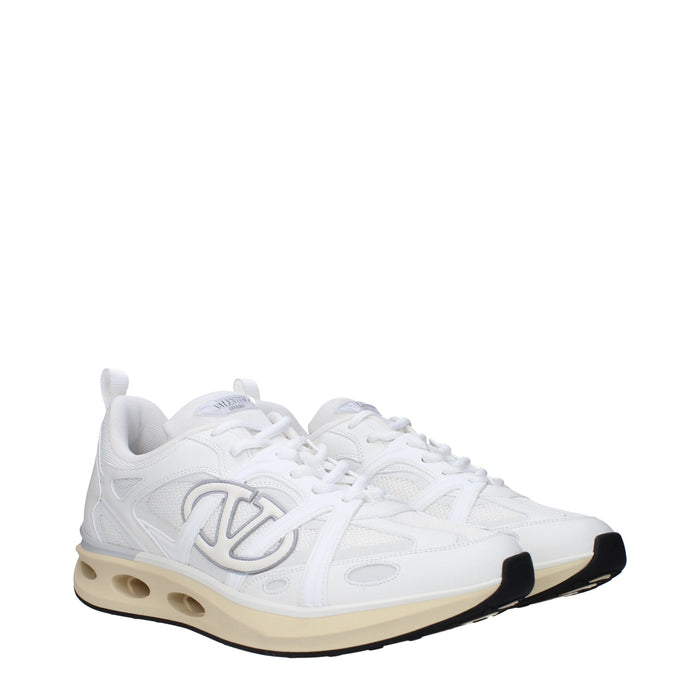 Valentino Garavani Fabric upper sneaker in white — view 2