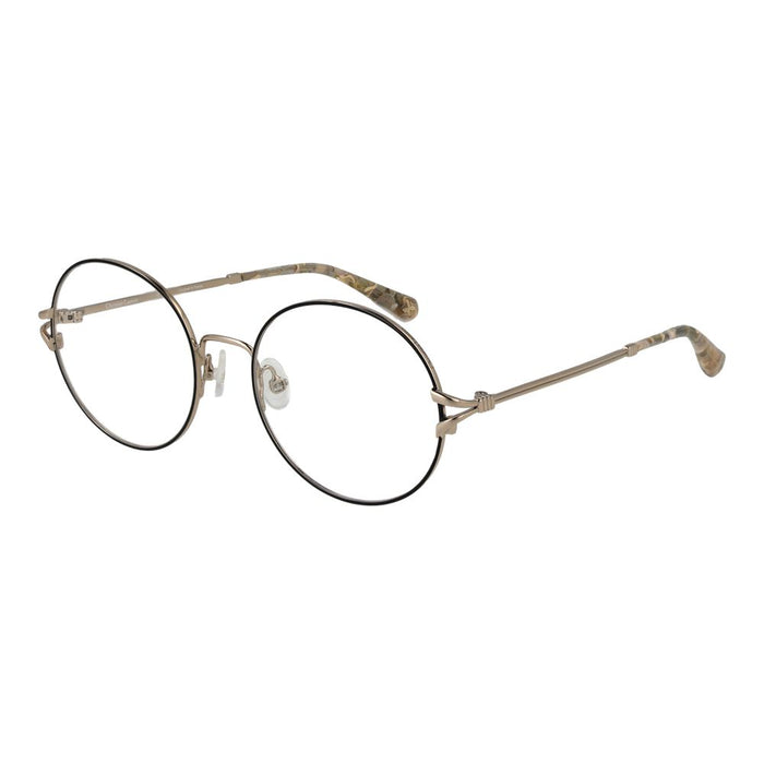 Beige Metal Glasses (frames) Accessory