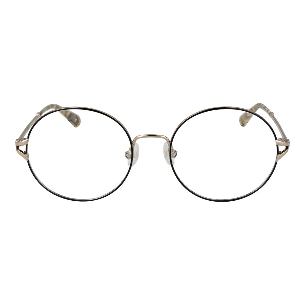 Beige Metal Glasses (frames) Accessory