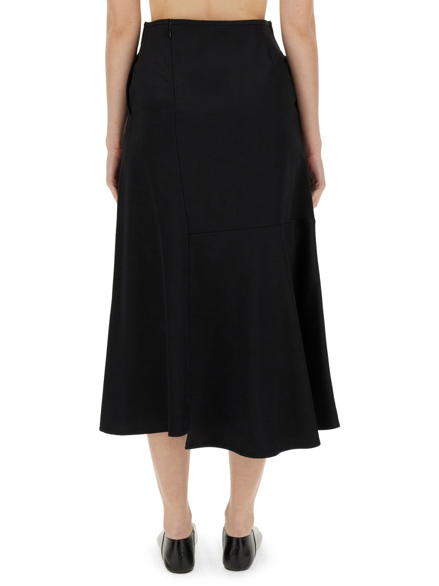 Flared Skirt Black