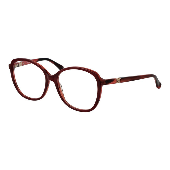 Burgundy Plastic Glasses (frames) Accessory