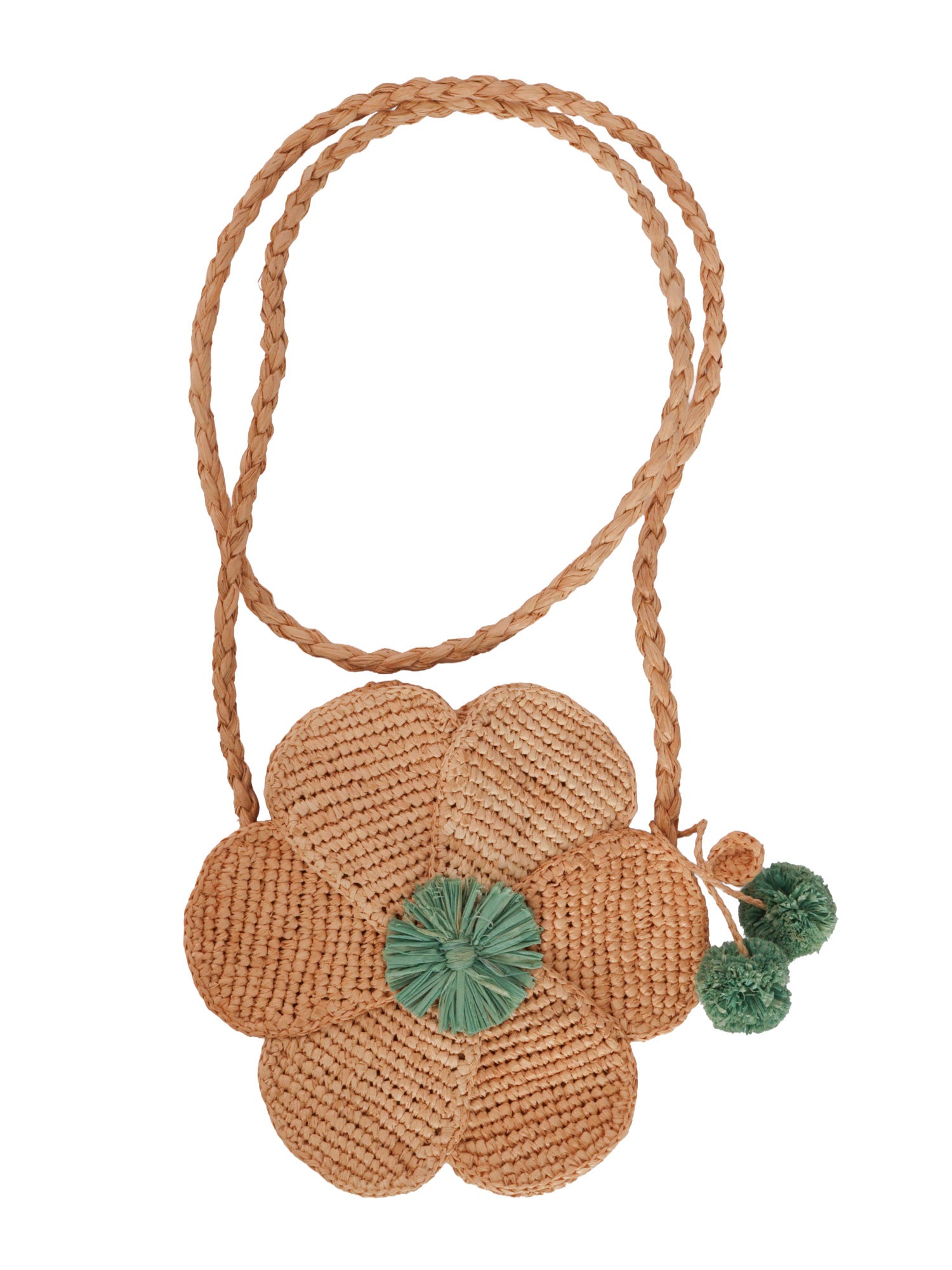 JORDANIE BAG Beige Raffia Handbag