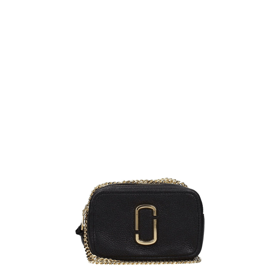 Marc Jacobs Leather crossbody bag in black