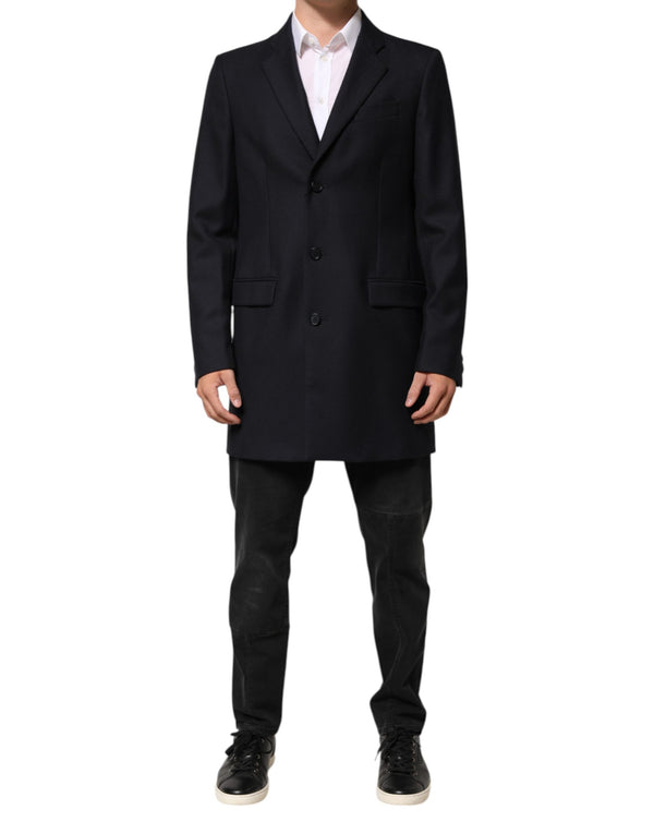 Dolce & Gabbana 100% Virgin Wool; Lining 50% Rayon 50% Acetate blazer in navy