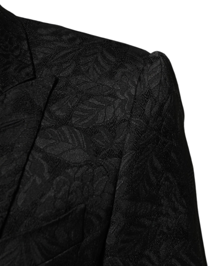 Dolce & Gabbana 57% Polyester suit in black — view 2