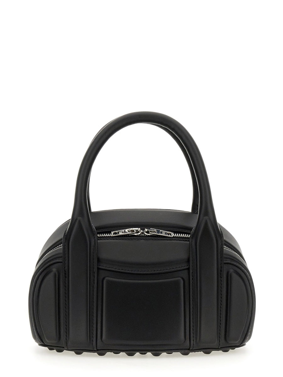 Small Roc Bag Black Lamb Leather Handbags