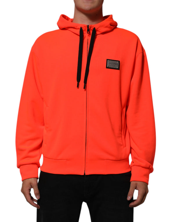 Dolce & Gabbana 100% Polyester hoodie in red