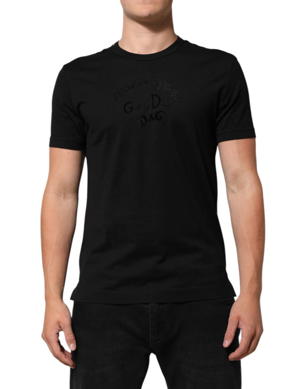 Dolce & Gabbana 100% Cotton t-shirt in black