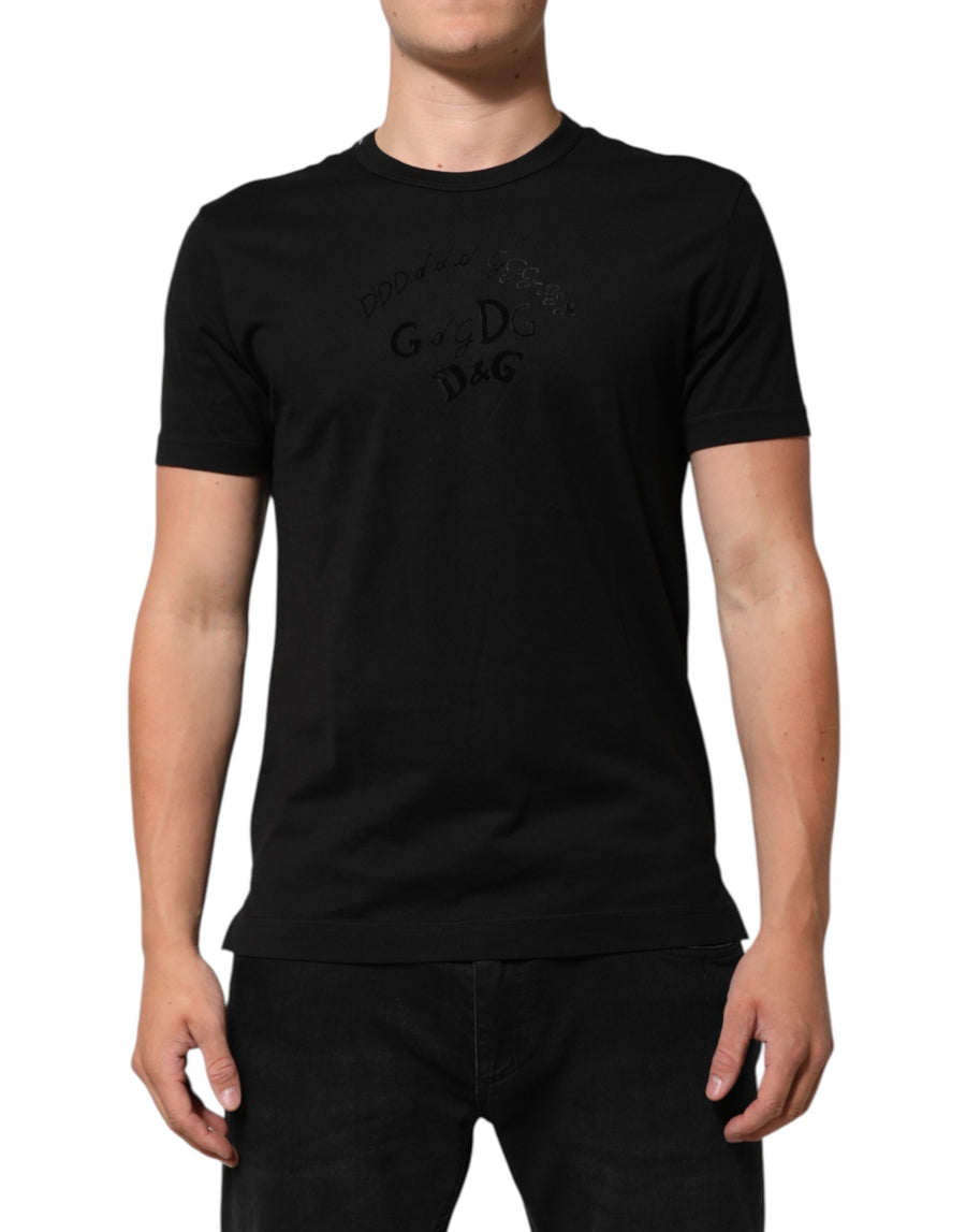 Dolce & Gabbana 100% Cotton t-shirt in black