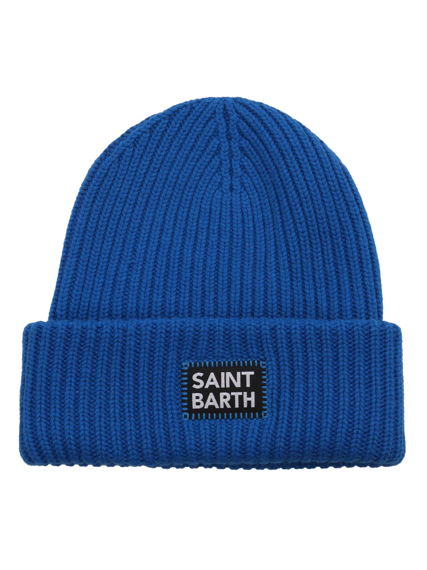 KNITTED CAP Blue Hat