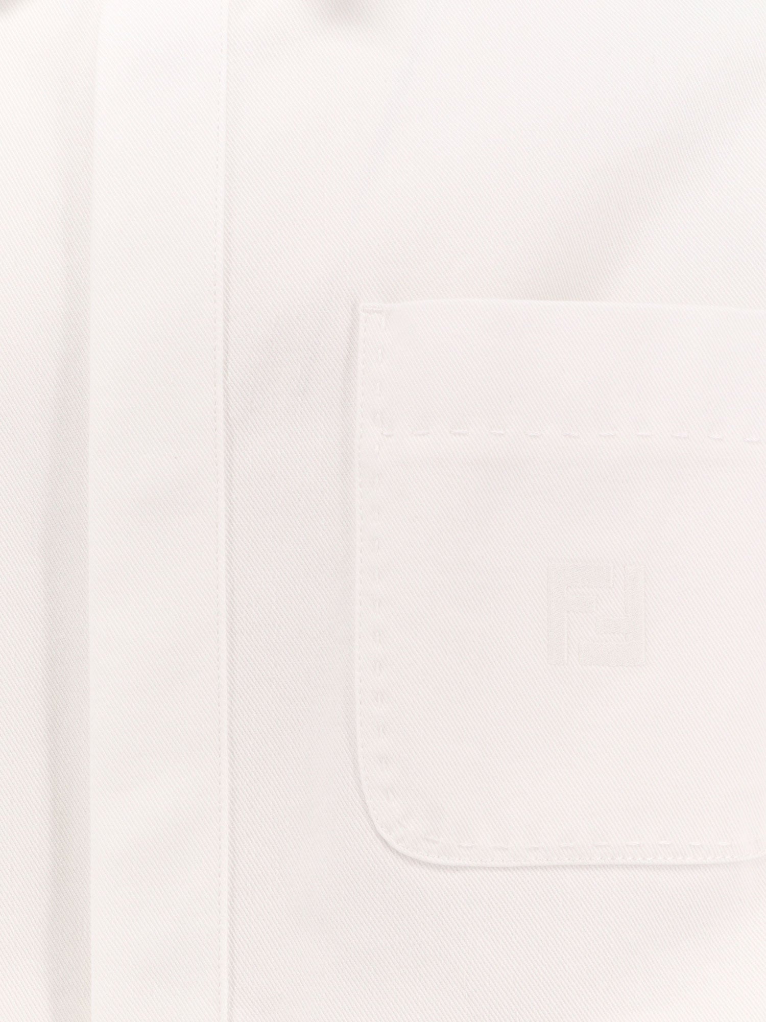 Fendi Jackets White 100 % Cotone
