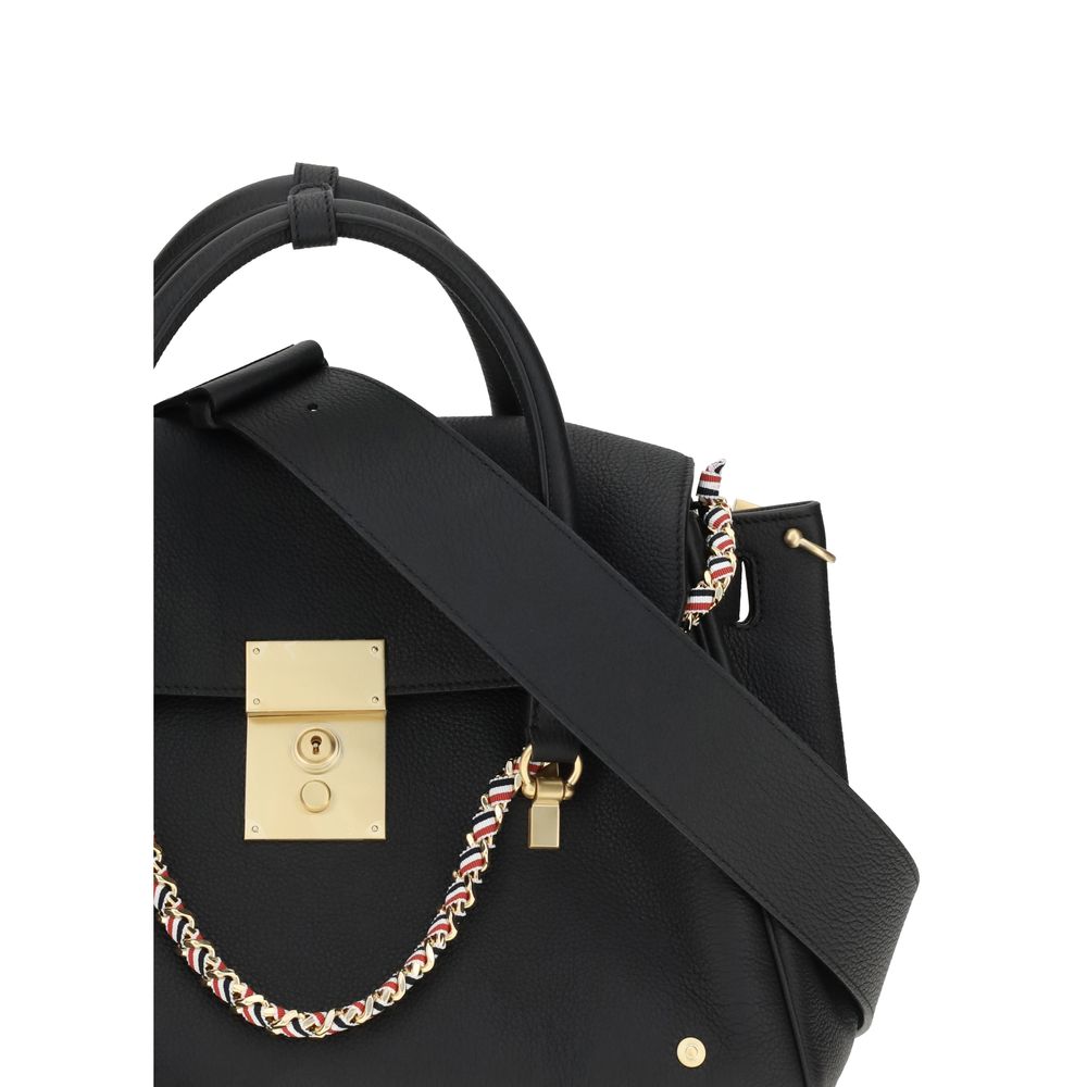 Black Calf Leather Bos Taurus Handbag Bag