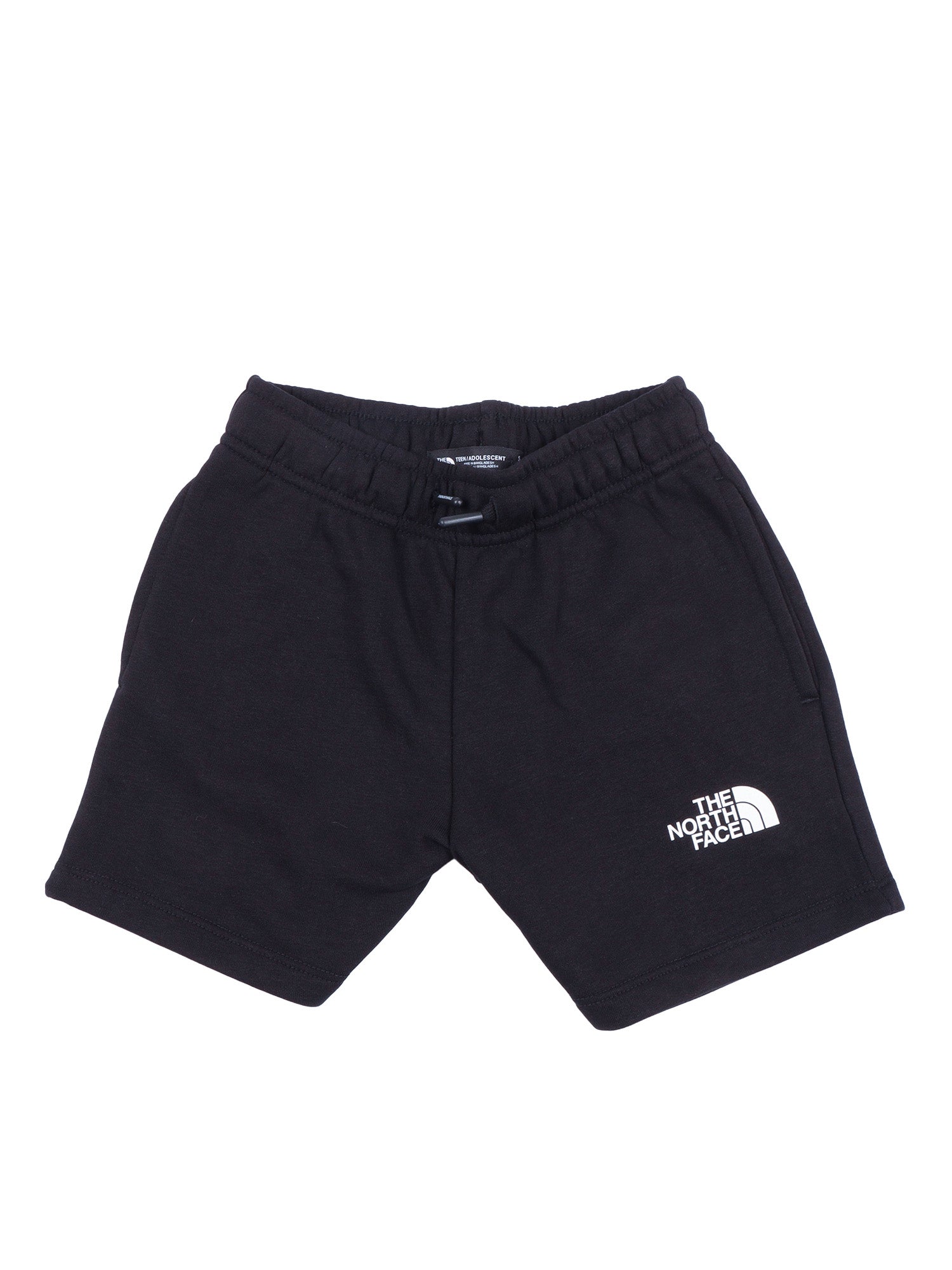 TEEN SIMPLE DOME LIGHT REG SHORT TNF BLACK Cotton Polyester Bermuda