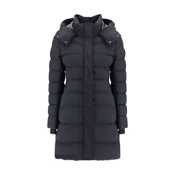 Moose Knuckles Outer: 76% Nylon 24% Elastane; Inner: 100% Duck Down down jacket in black