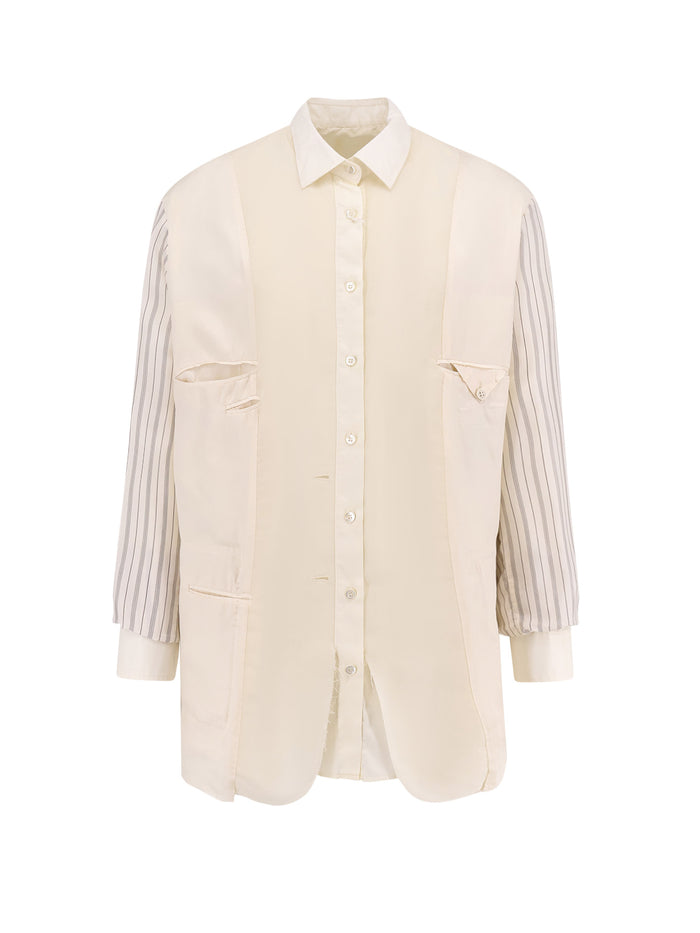 Maison Margiela Clothing White Mohair