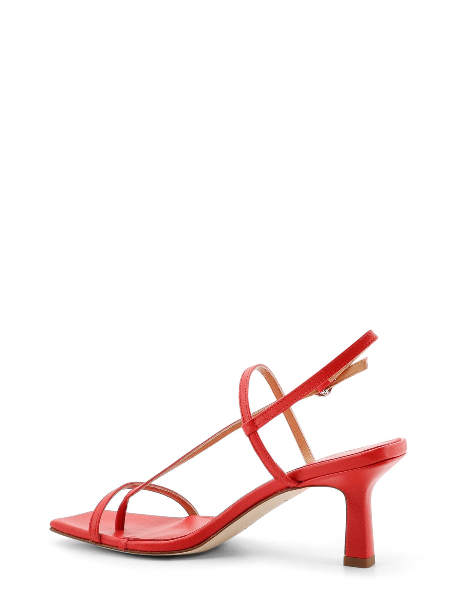 AEYDE Sandals Red Pelle