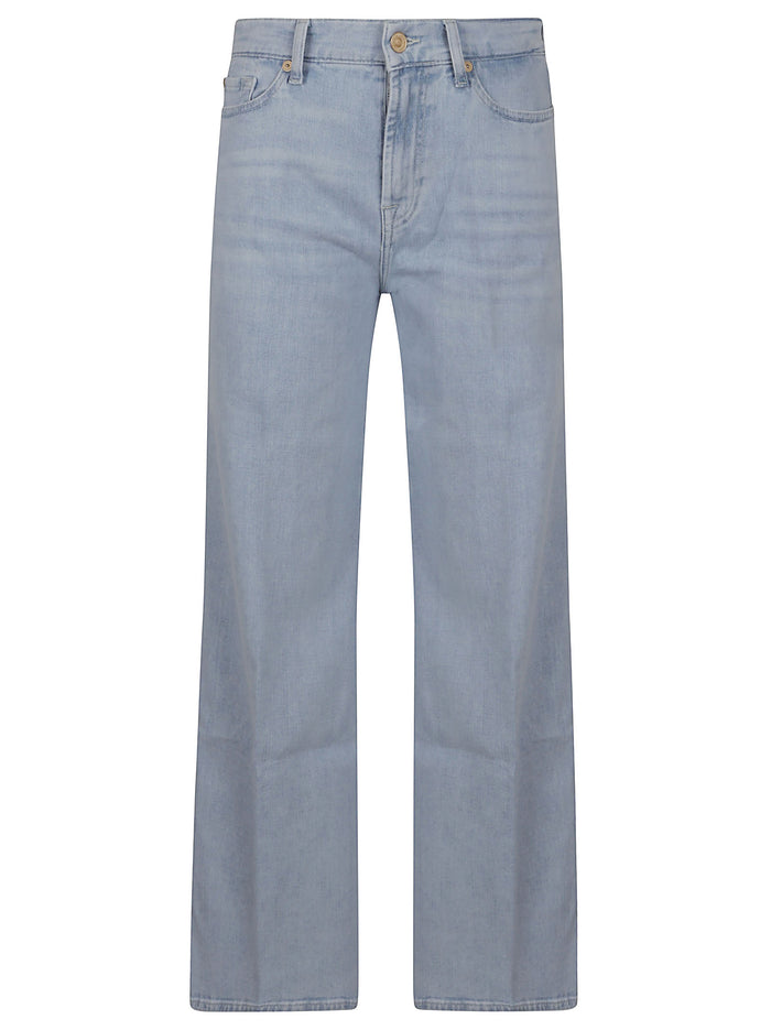 Lotta Cropped Blue Jean