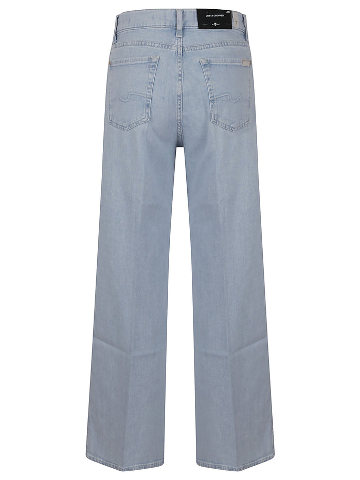 Lotta Cropped Blue Jean