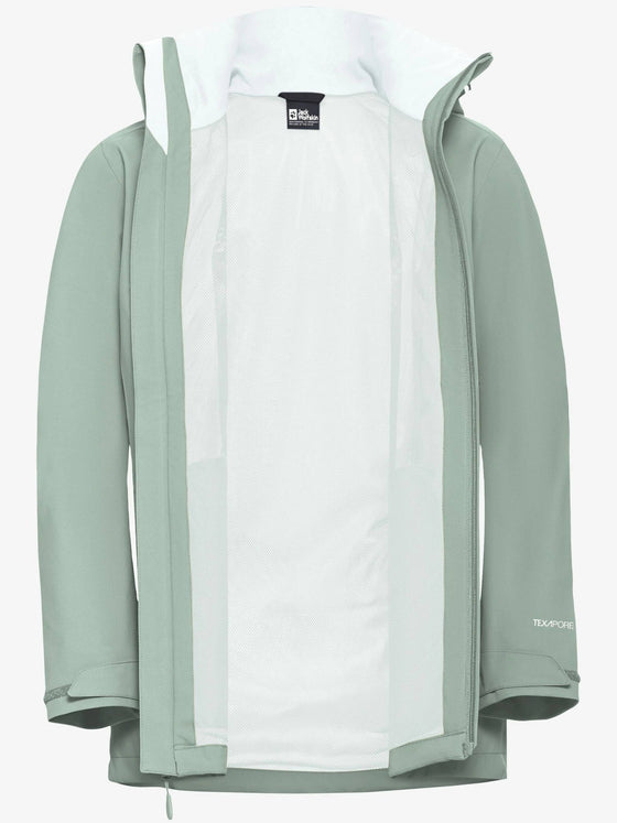 Trailtime 2l Jkt W Green Giacca