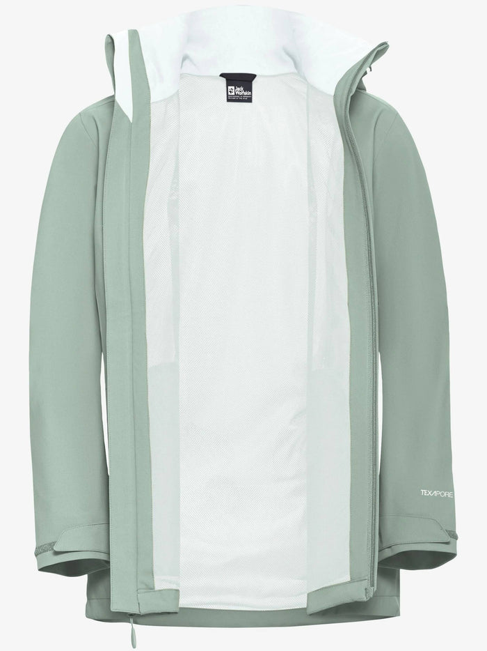 Trailtime 2l Jkt W Green Giacca