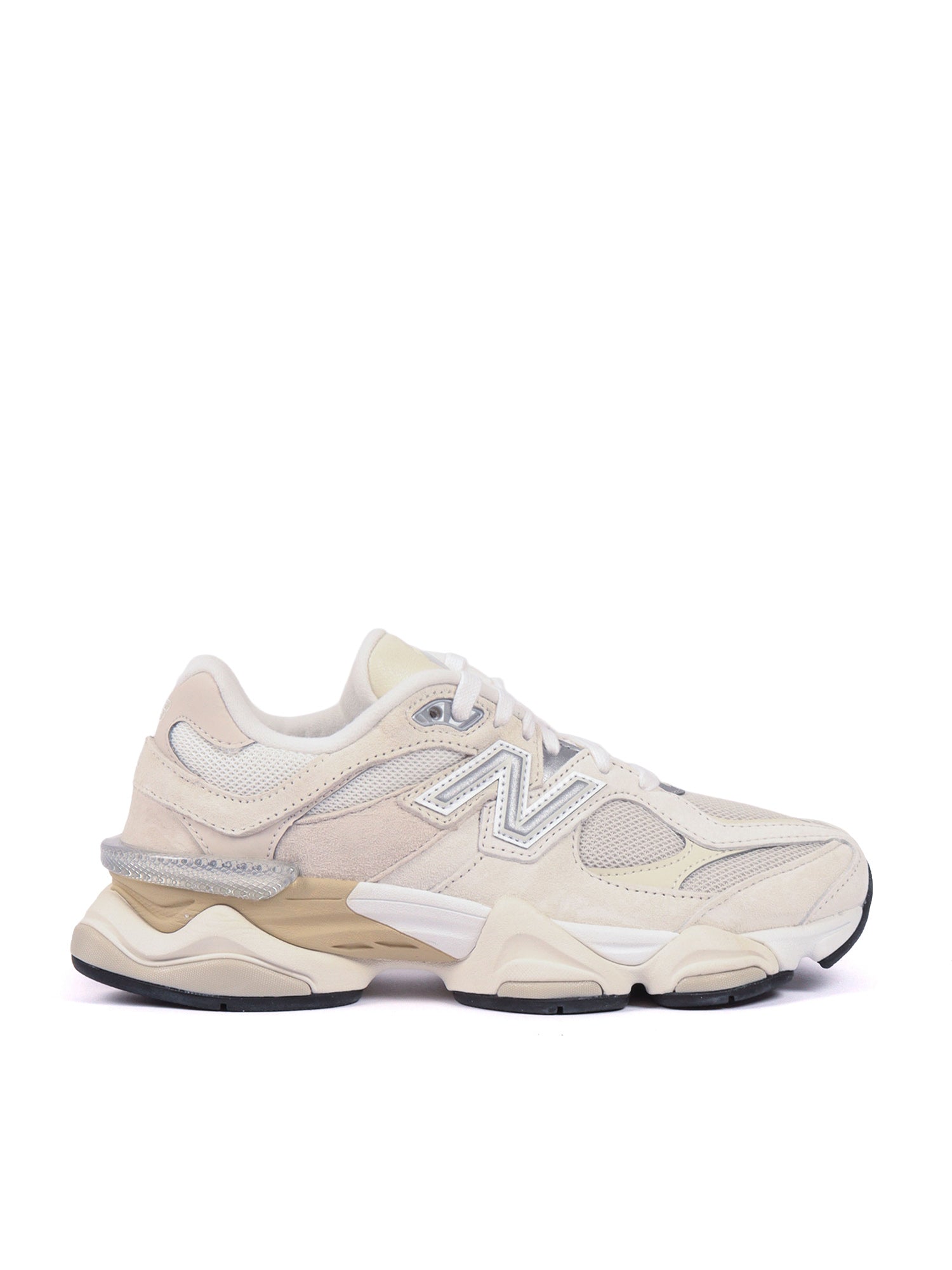 New Balance 9060 unisex sneaker Beige Suede Fabric 2 Mesh