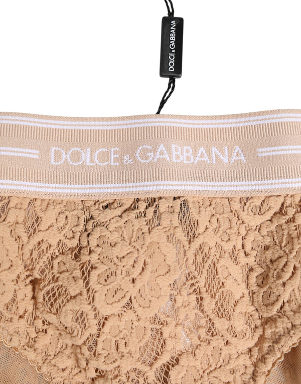 Dolce & Gabbana 100% Polyamide briefs in beige