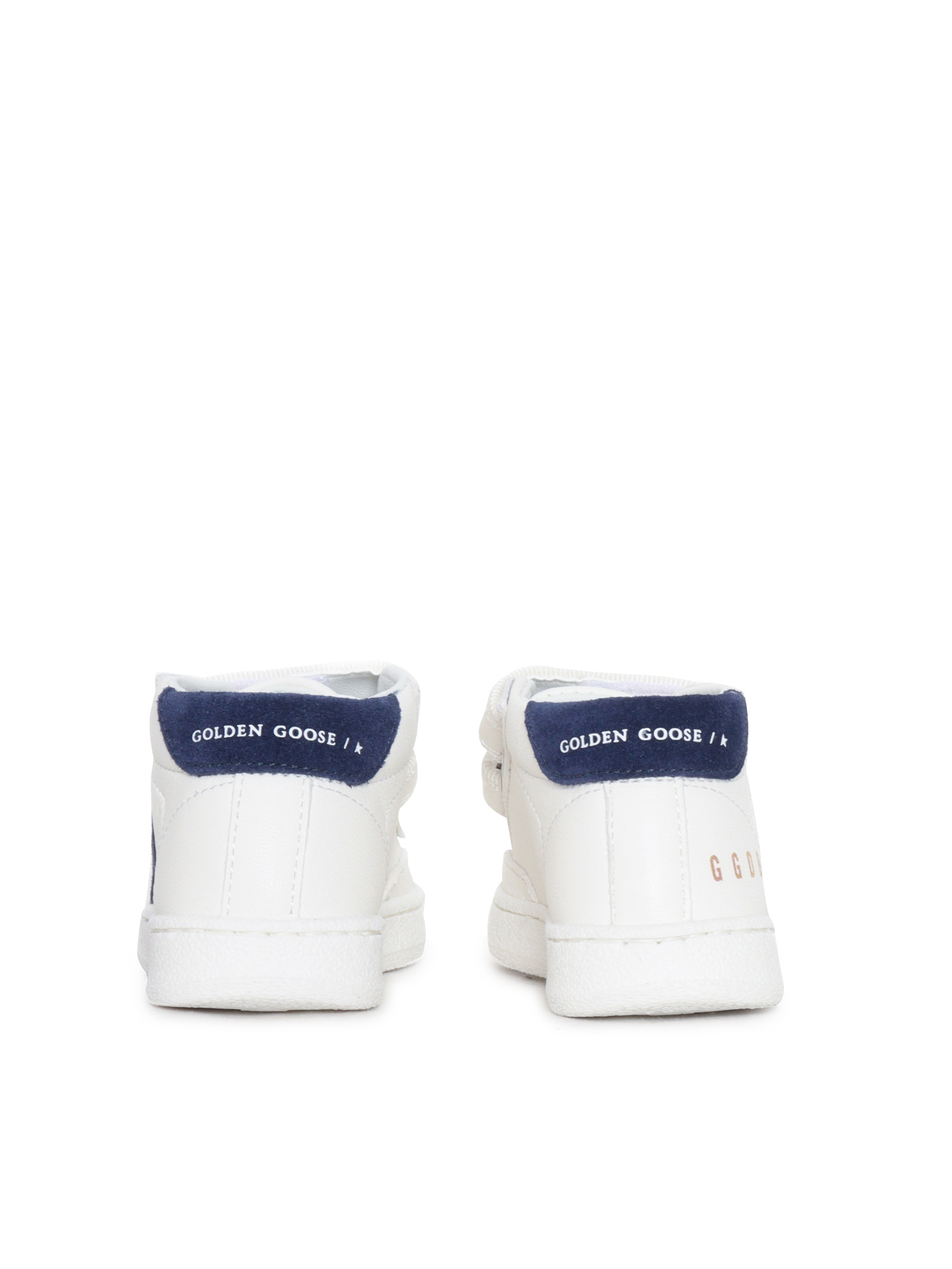 JUNE NAPPA UPPER SUEDE STAR AND HEEL White Kid Sneaker