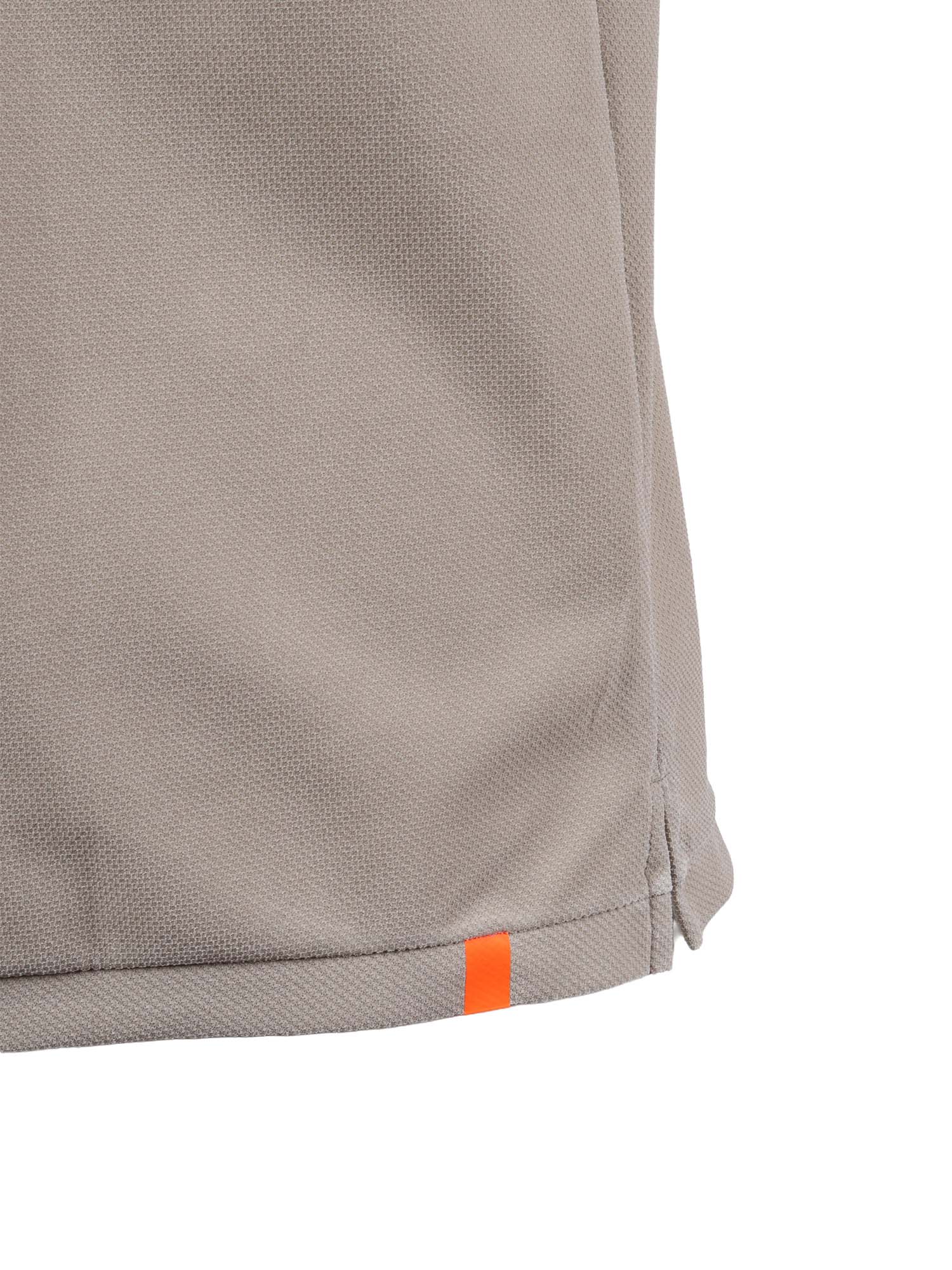 techno wash piqu� shirty Biege Polyamide Elastane Shirt