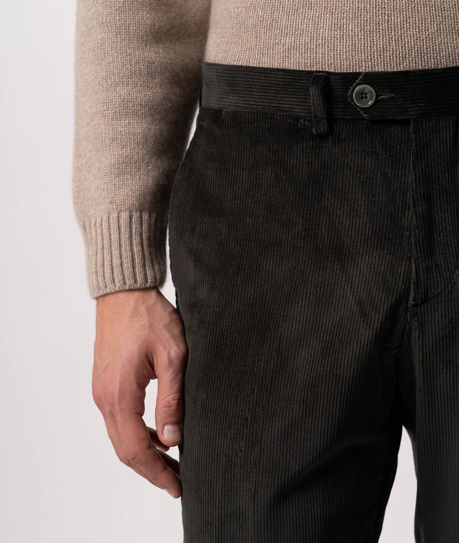 Velvet Trousers Cortina Teal Sportswear