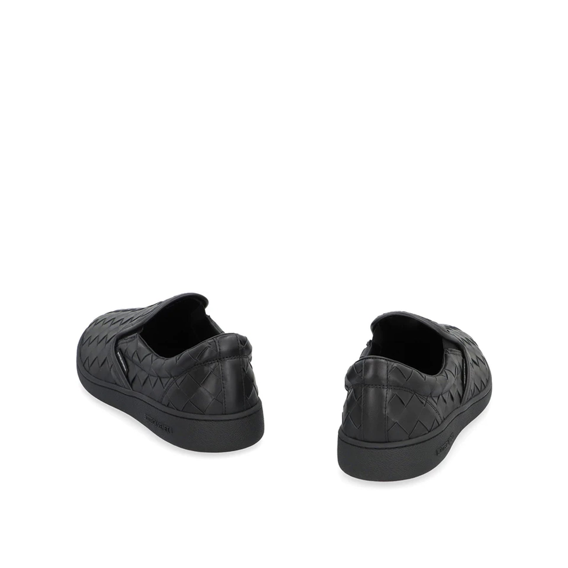 Sawyer Leather Sneakers Black Calf