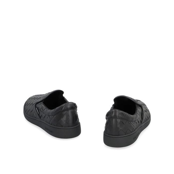 Sawyer Leather Sneakers Black Calf