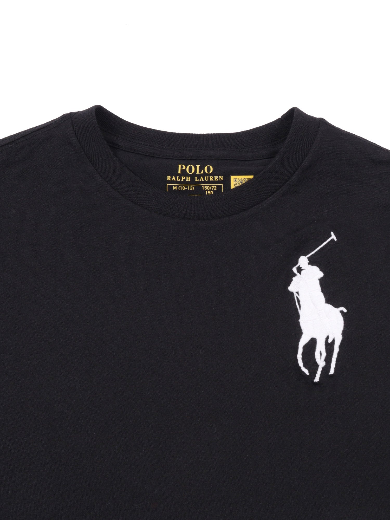 SS CN-TOPS-T-SHIRT Black Cotton Short Sleeves T-shirt