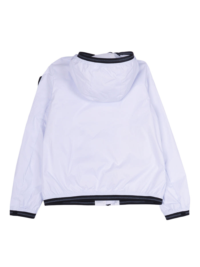 Jacket White Polyamide Giubbino Corto