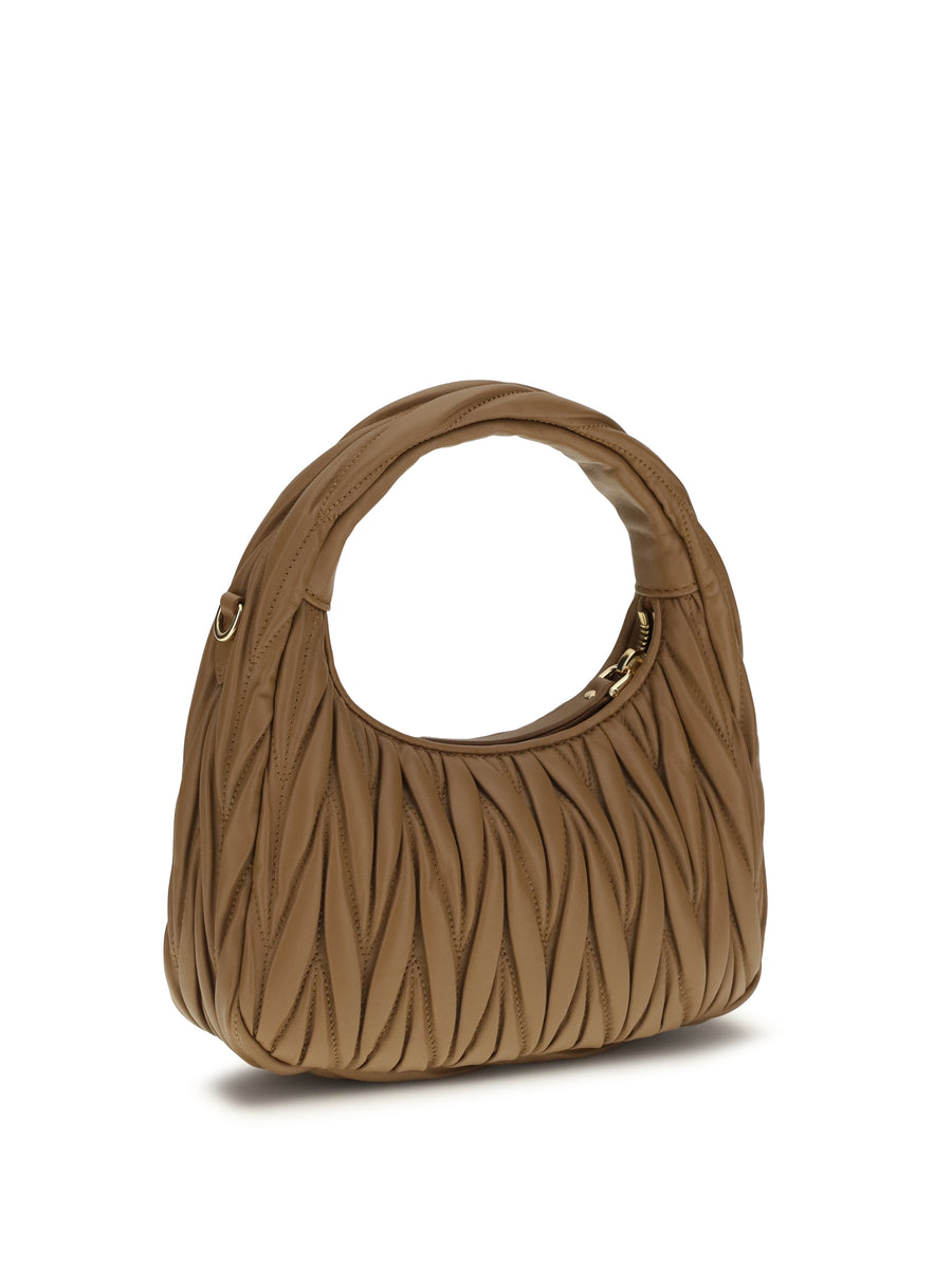 Hobo Handbag Wandler Caramel Calf Leather Shoulder Bags