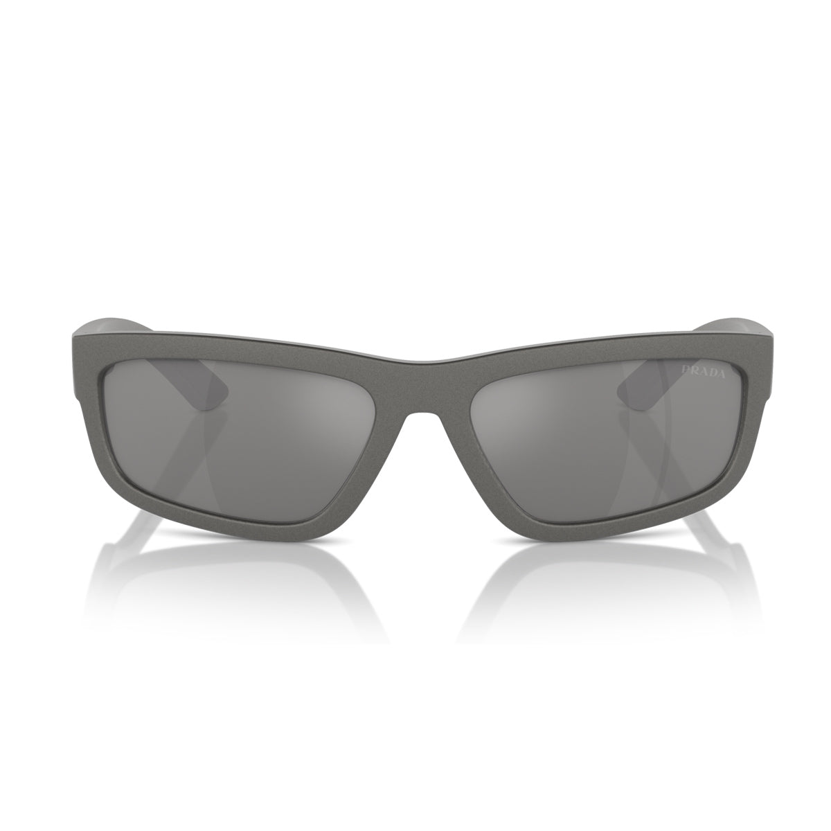 Prada Linea Rossa PS 05ZS 16X7W1 Grigio Metallizzato Injected Occhiali Da Sole