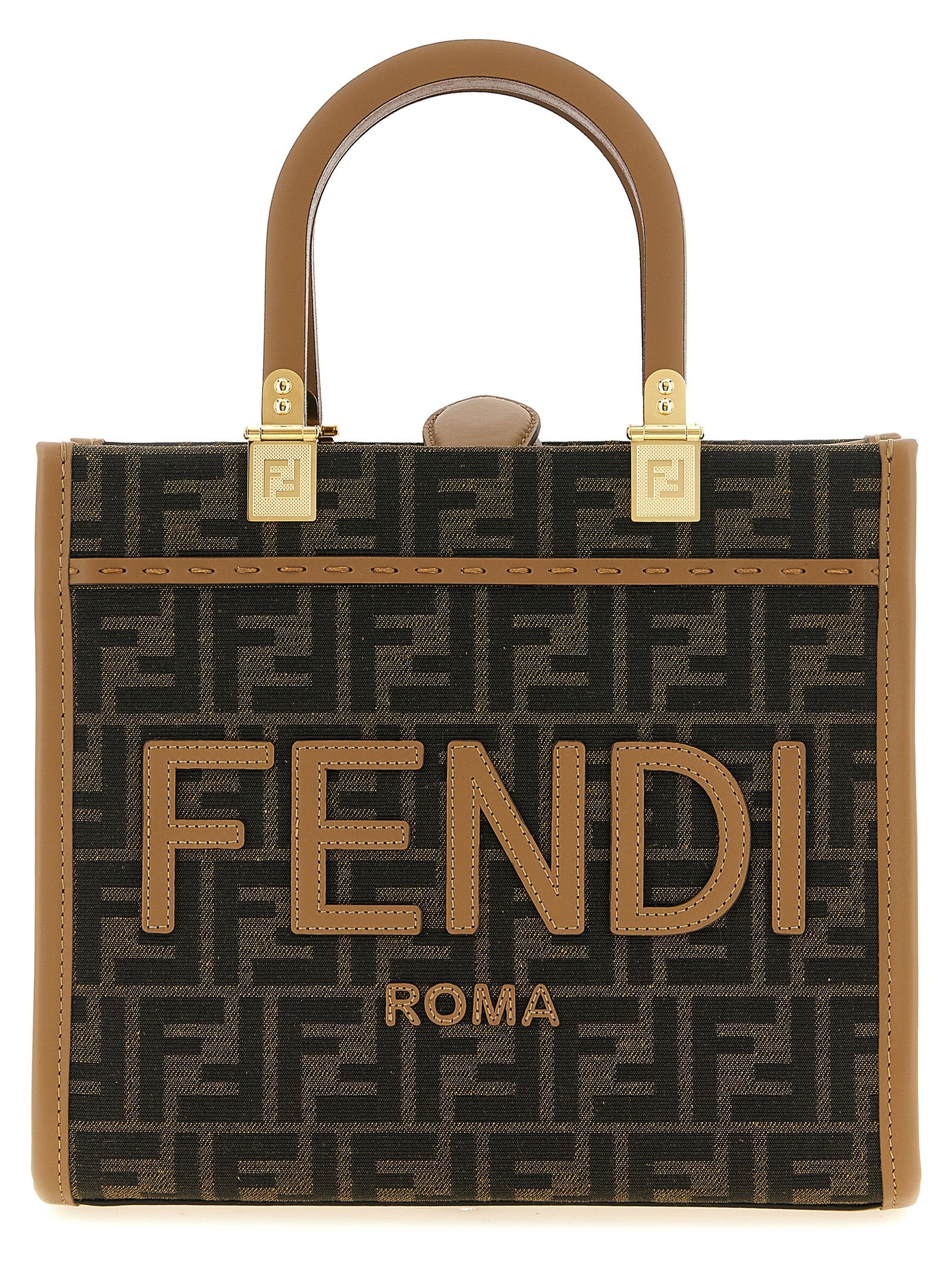 Sunshine Small shopping bag Brown Tote