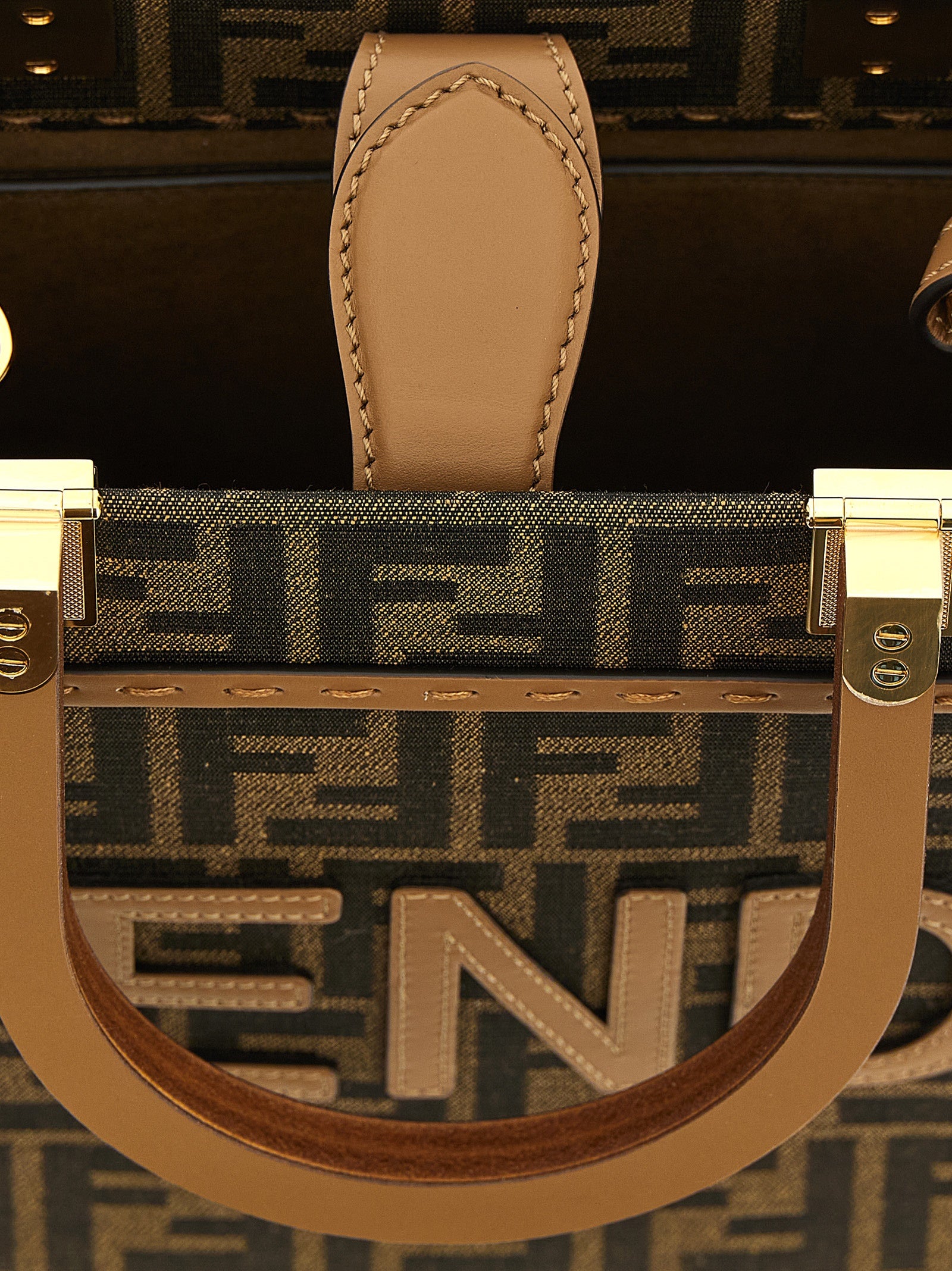 Sunshine Small shopping bag Brown Tote