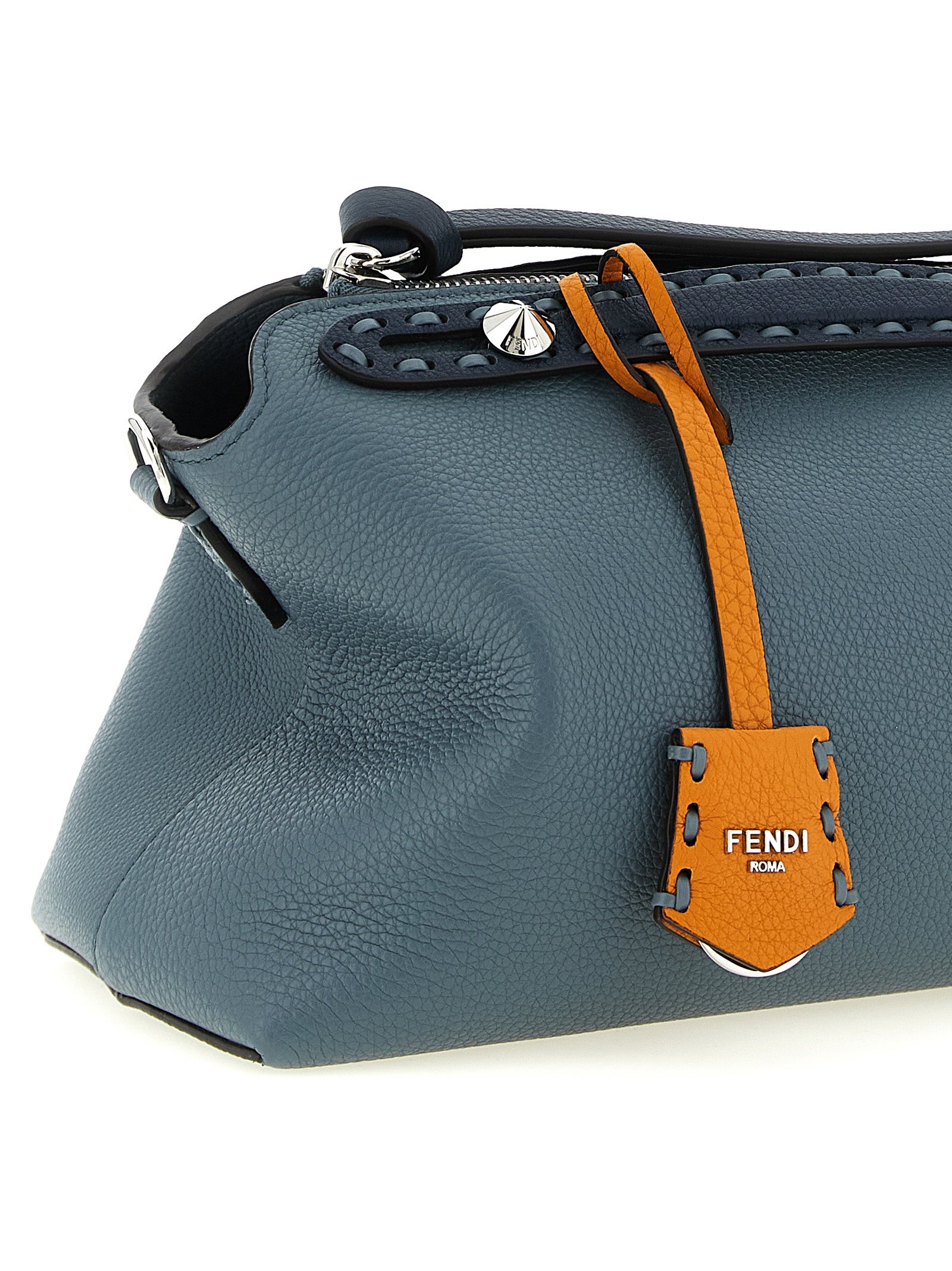 By The Way Soft Selleria medium handbag Light Blue Calfskin Leather (bos Taurus) Hand Bags
