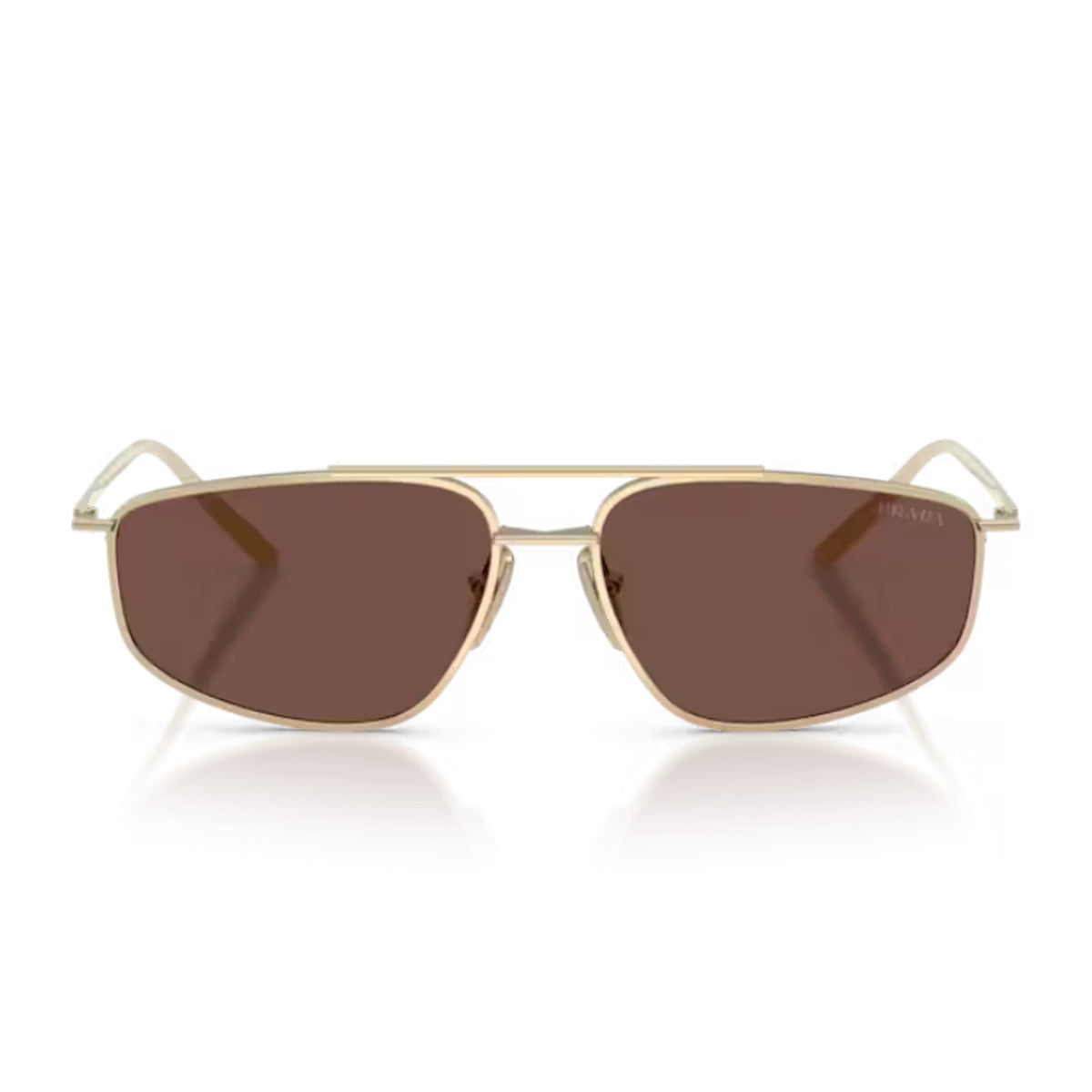 Prada PR C51S ZVN80T Oro Pallido Metal Occhiali Da Sole