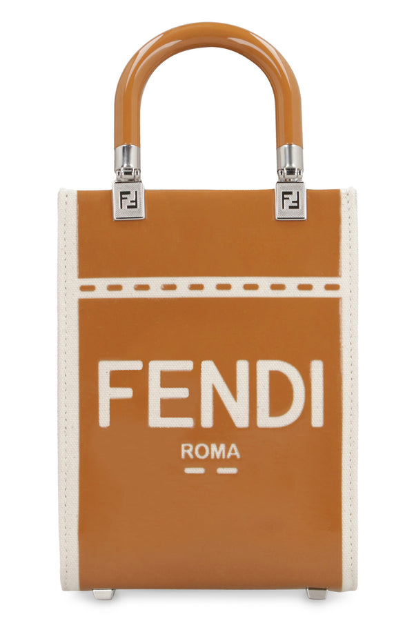 Mini Sunshine Handbag Beige Polyamide Handbags