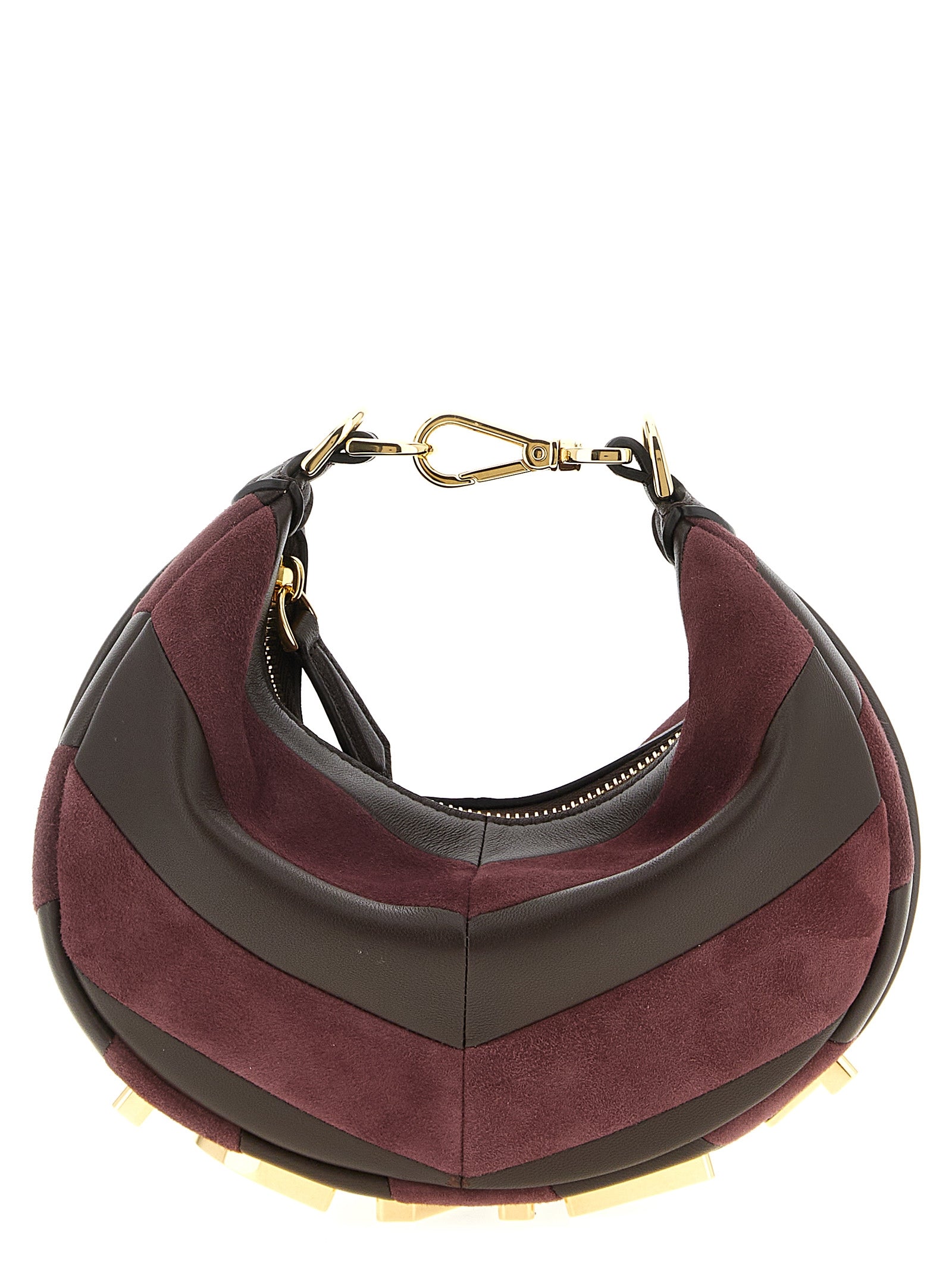 Fendigraphy Mini handbag Multicolor Lamb Leather (ovis Aries) Hand Bags