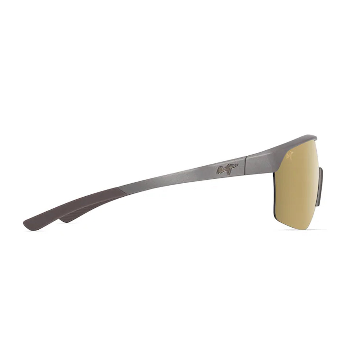 Maui Jim Paluna Marrone Chiaro -Metallizzato Opaco Grigio Bio-injected Occhiali Da Sole