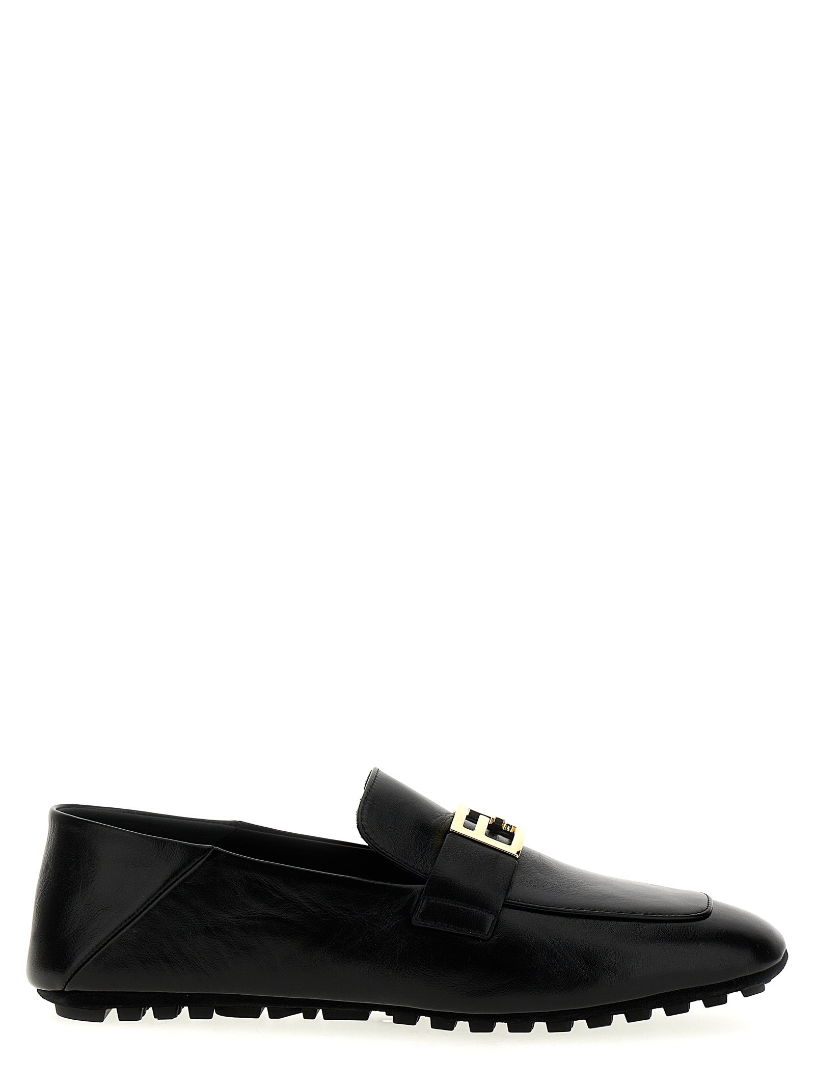 Baguette loafers Black Lamb Leather (ovis Aries)
