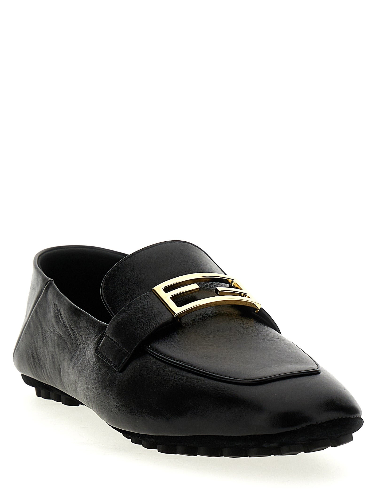 Baguette loafers Black Lamb Leather (ovis Aries)