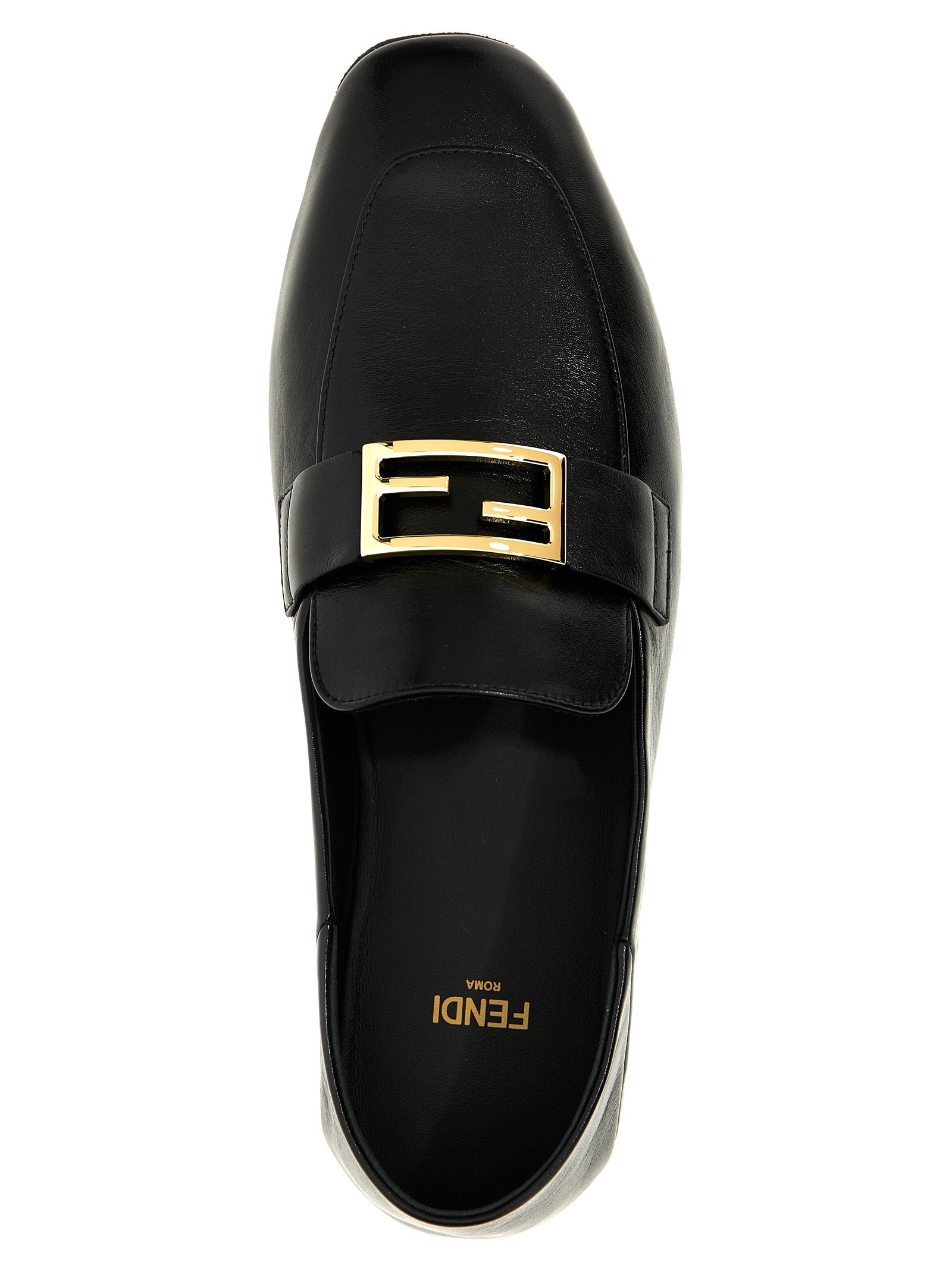 Baguette loafers Black Lamb Leather (ovis Aries)