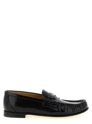 Fendi Scrunch Loafer — Black